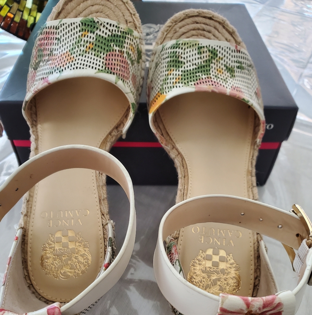 Vince Camuto Women's Multicolor Espadrille Sandals